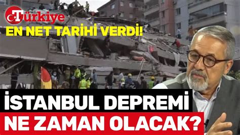 istanbul depremi ne zaman olur